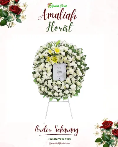 Krans Bunga Duka Cita di Bara Baraya Selatan